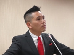 台湾国民党立委陈以信(美国之音张永泰拍摄)