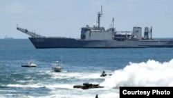 台湾军演资料照片(台湾总统府)