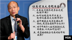 访美前五大考题准备。