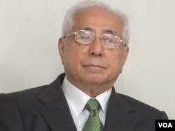 前台独联盟主席、台湾前驻日代表许世楷(美国之音张永泰拍摄)