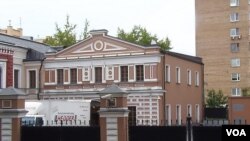 斯大林小儿子瓦西里当年的住宅(美国之音白桦拍摄)