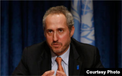 联合国秘书长发言人杜亚利克(联合国照片)