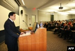 张业遂在美国外交政策研讨会上演讲(2012年5月10日)