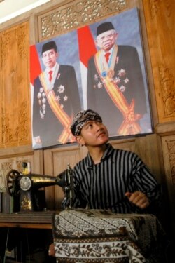 Gibran Rakabuming Raka, putra Presiden Joko Widodo, dalam kampanye pilkada di Surakarta, 22 Januari 2020. (Foto: AFP)