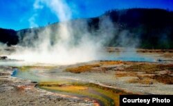 黄石公园游人如织(Yellowstone NP Courtesy Photo)