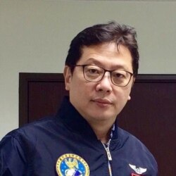 位于台北的国防安全研究院副研究员侍建宇(照片提供:侍建宇)