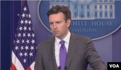 白宫发言人欧内斯特(图片来源:白宫)