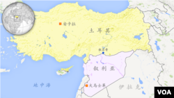 土耳其地图(包括叙吕奇)