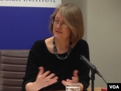 美国国会研究处亚洲事务研究员李淑珊(美国之音钟辰芳拍摄)