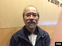 时事评论员刘锐绍(美国之音记者 申华拍摄)