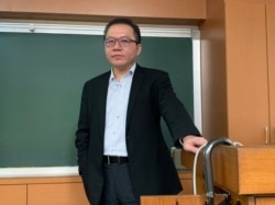 位于台北的文化大学国贸系兼任助理教授黄健群(照片提供:黄健群)