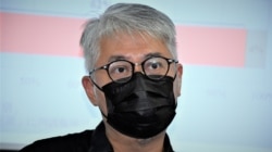 时事评论员黄伟国表示,邹幸彤在网上贴文都被警方拘捕, 他批评是企图制造寒蝉效应,可能会引起反效果 (美国之音/汤惠芸)