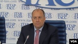 俄罗斯旅游署署长萨福诺夫(美国之音白桦拍摄)