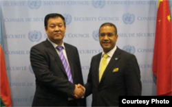 罗伦佐访问中国(联合国照片)