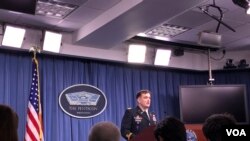 美国国防部印太事务发言人伊斯特伯恩(David Eastburn)(美国之音黎堡2019年5月3日)