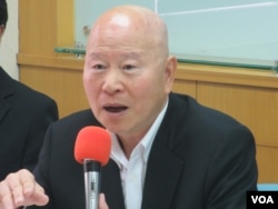 民进党前主席、亚太和平研究基金会董事长许信良(美国之音张永泰拍摄)