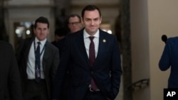 资料照片:美国国会众议院中共问题特设委员会主席、共和党联邦众议员麦克·加拉格尔。(资2024年2月6日)