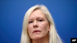 被调查的瑞典驻华大使林 戴安(美联社资料照)