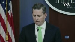 五角大楼发言人霍夫曼Hoffman2019年11月7日宣布埃斯珀部长亚洲之行(美国国防部视频) 五角大楼发言人霍夫曼Hoffman2019年11月7日宣布埃斯珀部长亚洲之行(美国国防部视频)