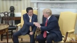 川普向安倍表达美国对亚太的承诺 川普向安倍表达美国对亚太的承诺