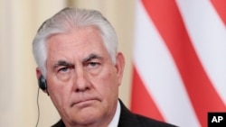 Ngoại trưởng Mỹ Rex Tillerson