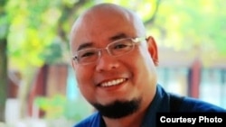 网名“屠夫”的中国草根维权人士吴淦(网络图片)