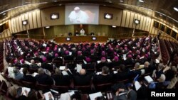 Hội nghị 4 ngày về cuộc khủng hoảng lạm dụng tình dục được tổ chức ở Vatican từ ngày 21/2/2019.