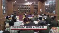 印尼穆斯林抵制伊斯兰国的诱惑 印尼穆斯林抵制伊斯兰国的诱惑