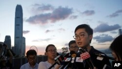 香港民族党召集人陈浩天对媒体讲话(2016年7月26日)