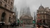 Distrik Bank London yang hampir kosong, Rabu, 13 Januari 2021 saat Inggris menerapkan kebijakan karantina wilayah untuk mengekang penyebaran virus corona. (Foto: AP)