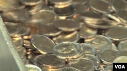 Đồng kim loại được đúc ở Nam Triều Tiên