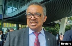 资料照片:世界卫生组织总干事谭德赛