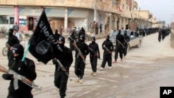 Thành viên của nhóm ISIS, nhóm Hồi giáo cực đoan có liên quan với al-Qaida