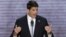 Ông Paul Ryan, ứng cử viên phó tổng thống liên danh của Đảng Cộng hòa đọc diễn văn trước cử tọa đại hội toàn quốc, 29/8/12