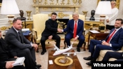 资料照片:美国总统特朗普2025年8月18日在白宫会晤乌克兰总统泽连斯基。(白宫照片)