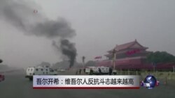 吾尔开希:维吾尔人反抗斗志越来越高 吾尔开希:维吾尔人反抗斗志越来越高