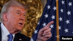 资料照片:美国当选总统唐纳德·特朗普。(2024年12月16日)