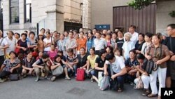 上海维权人士每周一集体上访,要求维护公民诉讼权