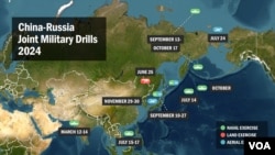 Latihan militer China - Rusia 2024