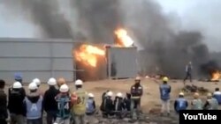 Clip bạo loạn tại nhà máy SamSung ở Thái Nguyên.