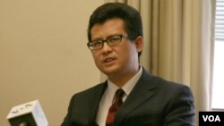 资料照片:中国维权人士郭飞雄