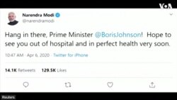 各国政要及知名人士发推祝愿约翰逊早日康复 各国政要及知名人士发推祝愿约翰逊早日康复