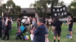 香港动荡国际化,海外华人声援香港民主诉求 香港动荡国际化,海外华人声援香港民主诉求