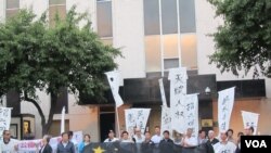 洛杉矶烛光晚会纪念六四24周年