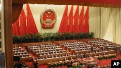 中国名义上的最高权力机构,被讥为橡皮图章的人大举行大会