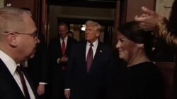 Jawabin Trump a zauren majalisar dokokin kasar ya tabo tattalin arziki, rage ma’aikata, shige da fice da rashin zaman lafiya a wasu kasashe