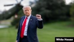 资料照片:美国总统特朗普。(摄于2025年9月11日)