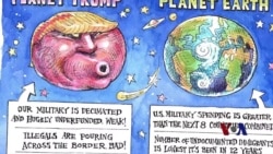 美国总统大选中的漫画元素 美国总统大选中的漫画元素