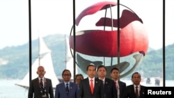 东道主印尼总统佐科·维多多(Joko Widodo)主持第42届东盟领导人峰会的开幕式。(路透社2023年5月10日)