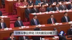 时事大家谈: 习李斗争公开化,19大前见分晓? 时事大家谈: 习李斗争公开化,19大前见分晓?